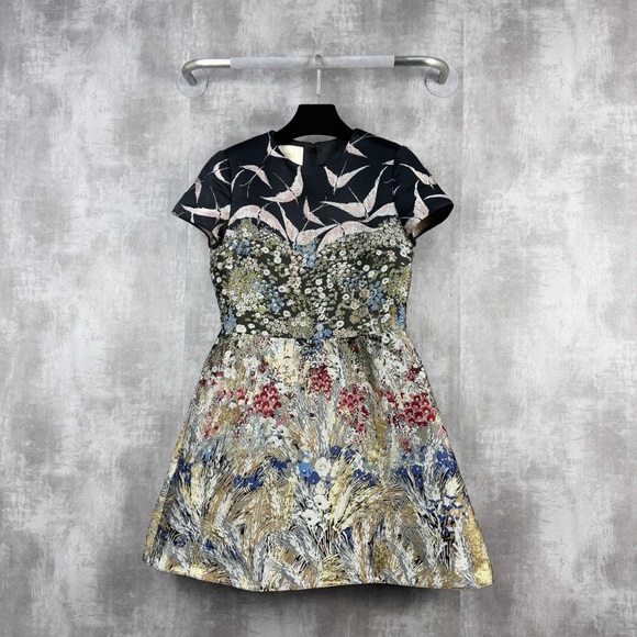 Valentino Dresses & Skirts - ❌sold❌Authentic Valentino Multicolor Floral Mini Dress